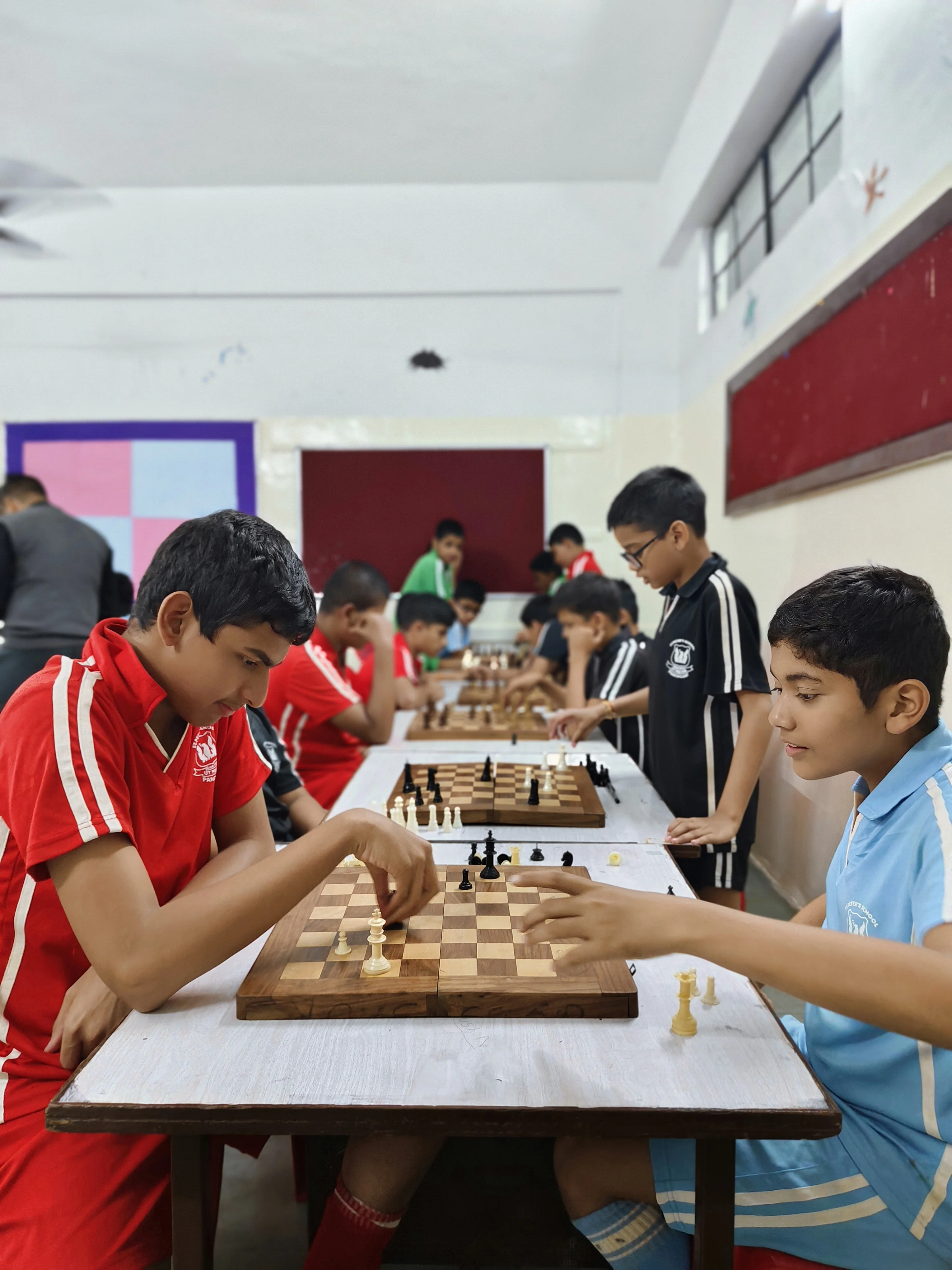 Inter-house strategic games and chess